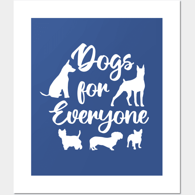 Dogs for Everyone Wall Art by 2891 Design